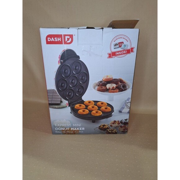 MINI DONUT MAKER EXPRESS, NEW IN BOX - Picture 4 of 7